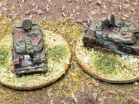 1-285thSoviet micro armour GHQ and Heroics  (7 of 7)  ZSU-23-4 H&R